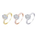 Houston Diamond District 1-5 Carat (ctw) LAB GROWN Diamond Side Stone Engagement Ring (Color E-F Clarity VS2-SI1) Rose Gold 1.5 Carat Marquise Shape - Image 6
